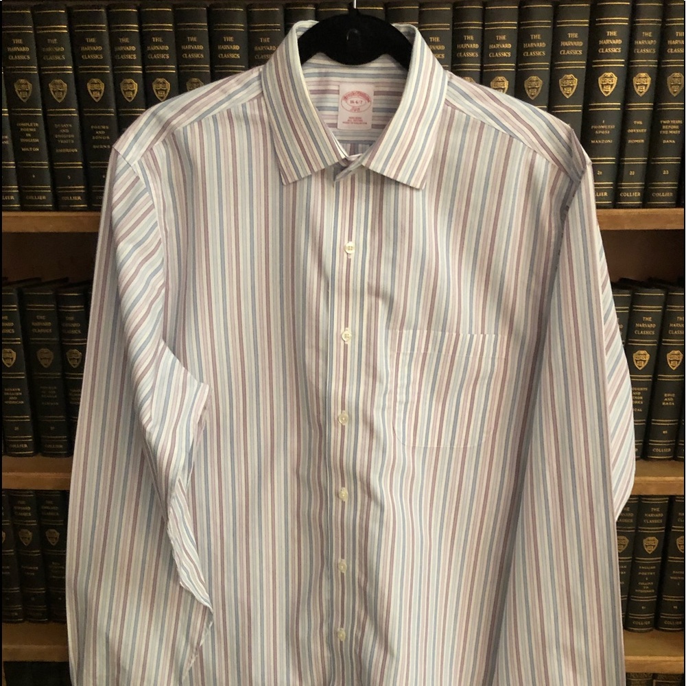 Brooks Brothers mens dress shirt 16-6/7